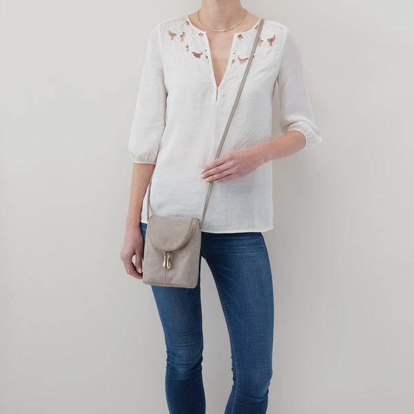 HOBO Fern Crossbody -Granite Gold