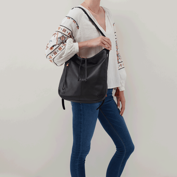 HOBO Merrin Convertible Backpack -Black