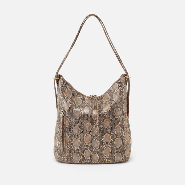 HOBO Merrin Convertible Backpack -Metal Snake