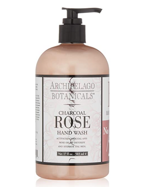 Archipelago Botanicals Charcoal Rose Hand Wash