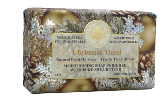 Wavertree & London Christmas Tinsel Soap Bar
