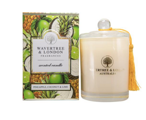 Wavertree & London Pineapple, Coconut & Lime Soy Candle