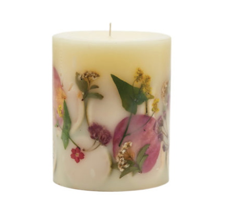 Rosy Rings Lemon Blossom and Lychee Botanical Candle