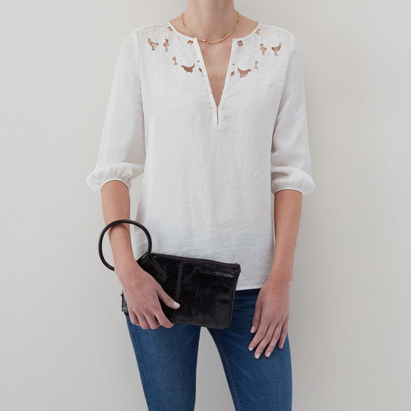 HOBO Sable Wristlet -Black