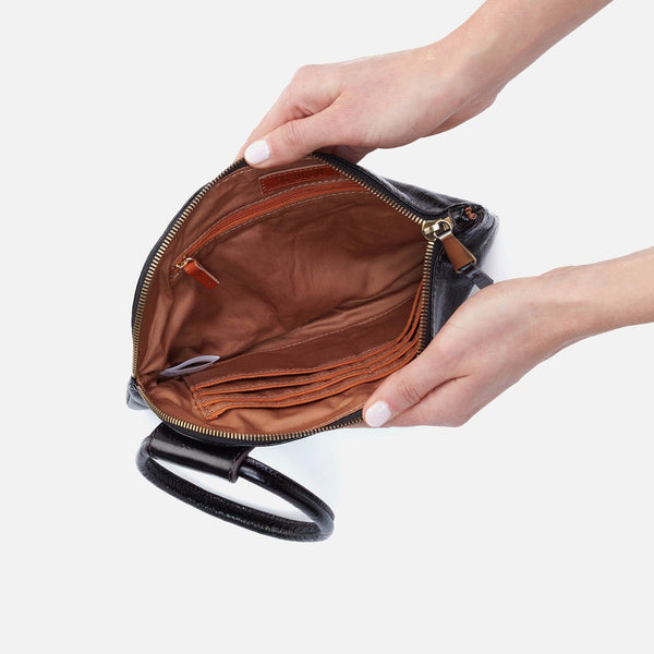 HOBO Sable Wristlet -Black