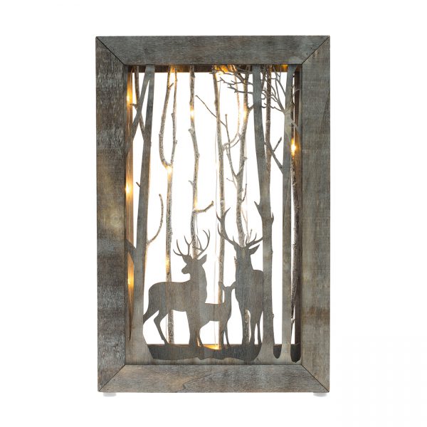 3-D Woodland Scene