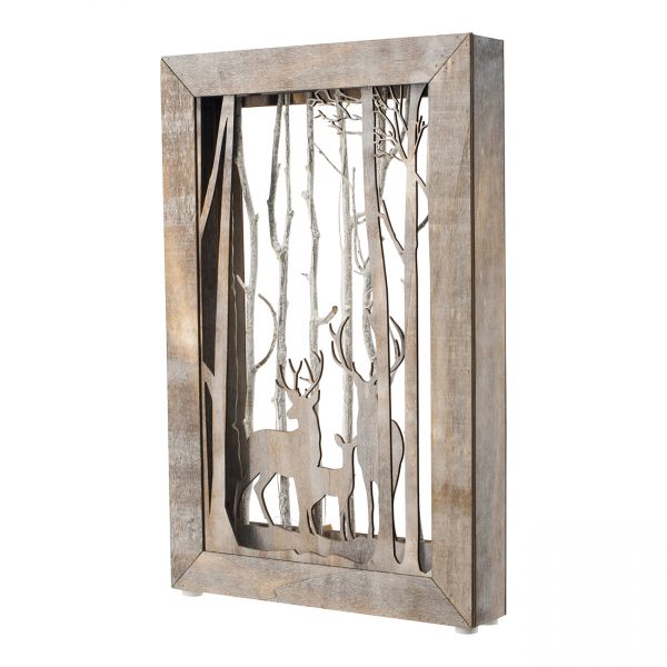 3-D Woodland Scene