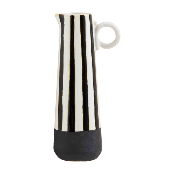 Black-White Bud Vase