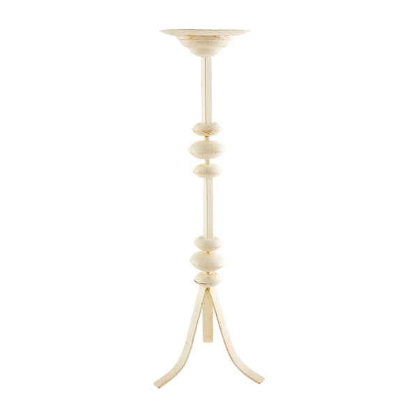 White Distress Candlestick