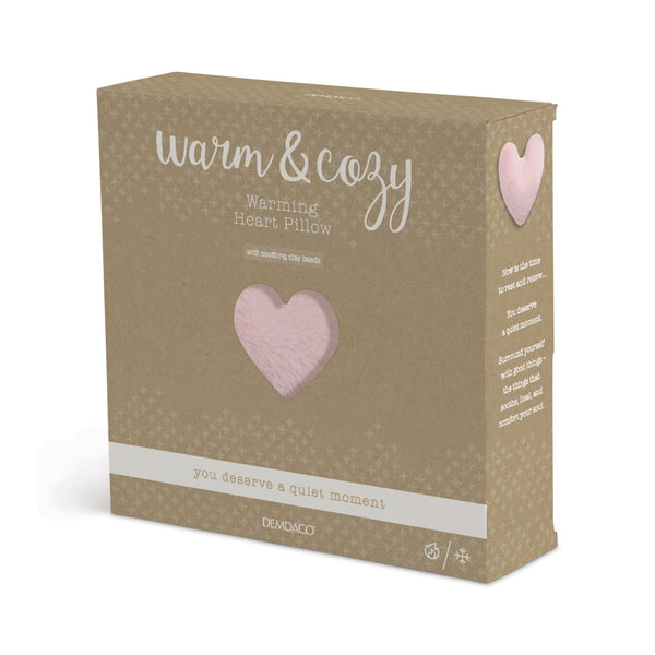 Warming Heart Pillow - Pink
