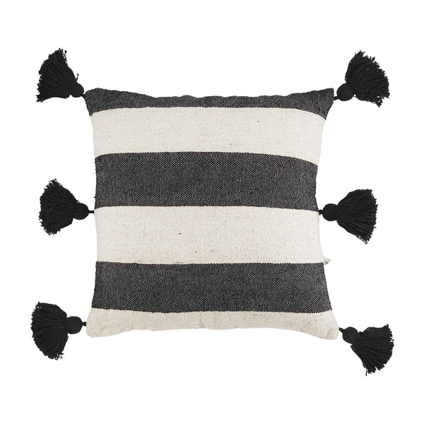 Black Stripe Pillows