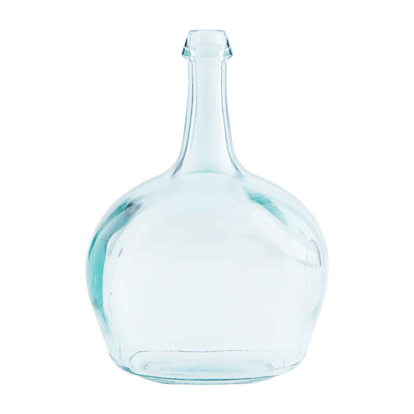 Bottleneck Glass Vase