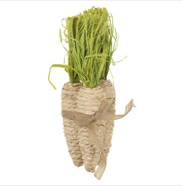 Natural Rafia Carrot