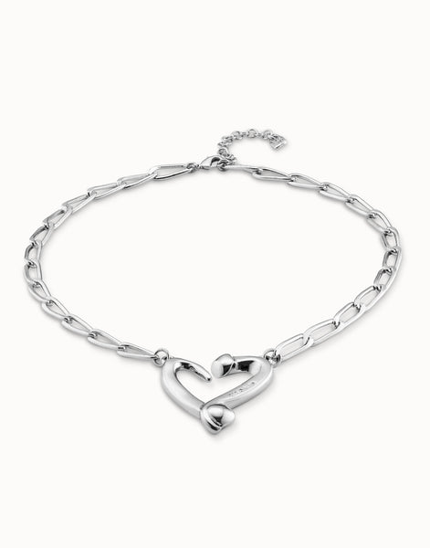 Uno de 50 One Love Necklace - Silver