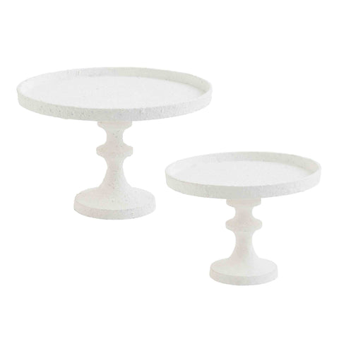 White Pedestals