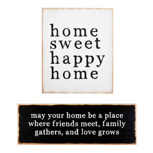 Home Plaques