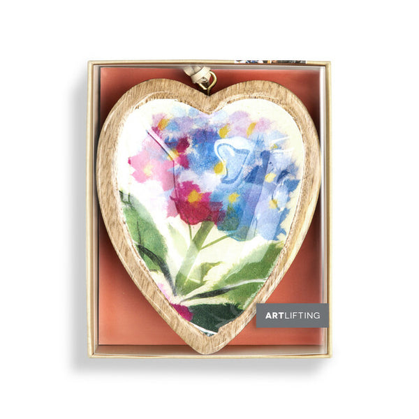 Artlifting Heart Ornament Hydrangea Ajisai