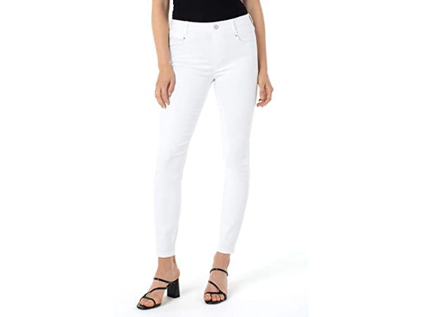 Liverpool White Gia Denim Pant