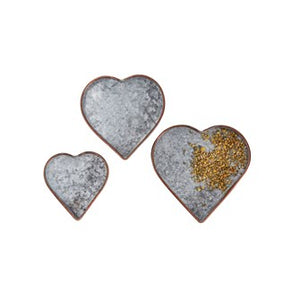 Metal Heart Tray