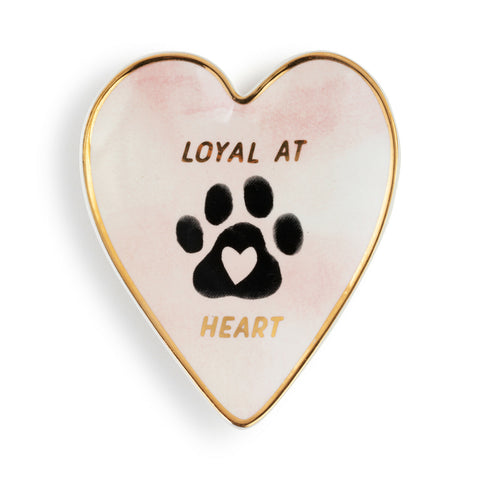 Loyal Art Heart Trinket Dish