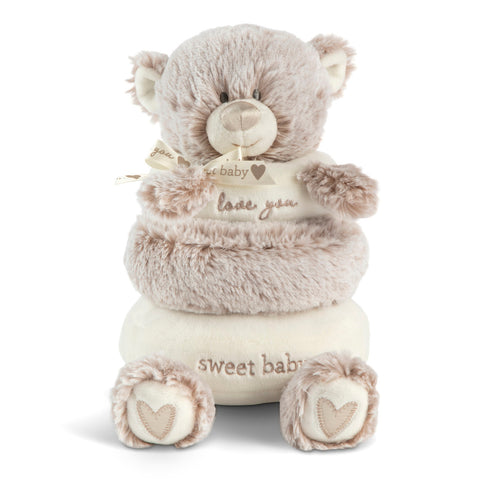 Stackable Plush Teddy Neutral