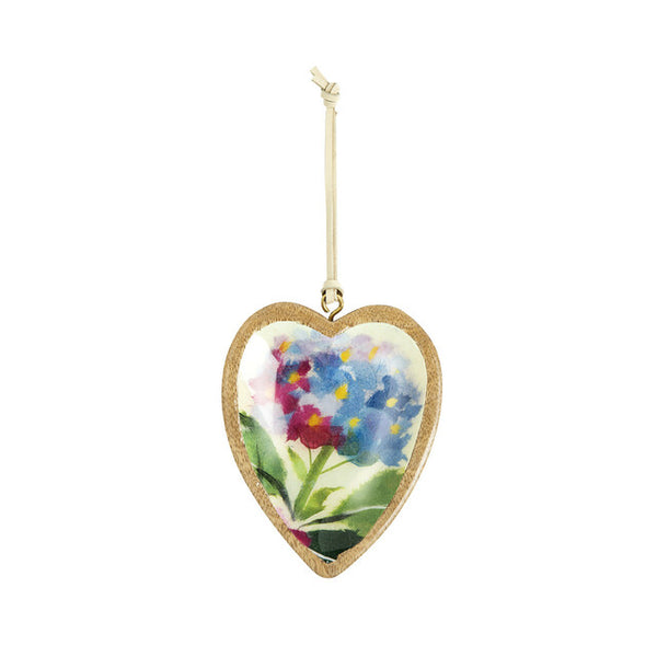 Artlifting Heart Ornament Hydrangea Ajisai