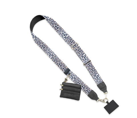 Clip & Go with Zippered Pouch-Leopard