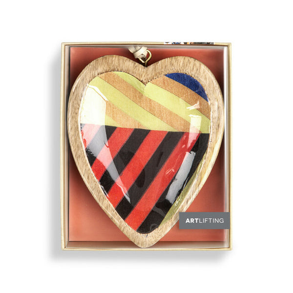 Artlifting Heart Ornament Broken Spectrum