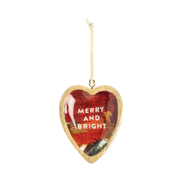 Artlifting Heart Ornament  Warm Winter Heart