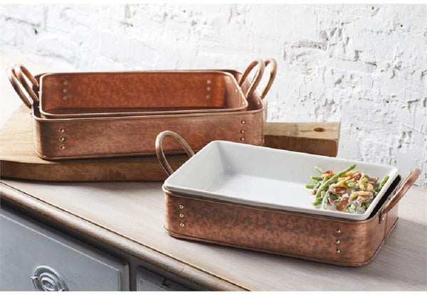 Nested Copper Tray