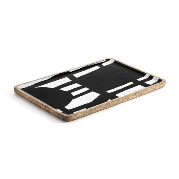Arlifting Medium Tray - Bold Black & White