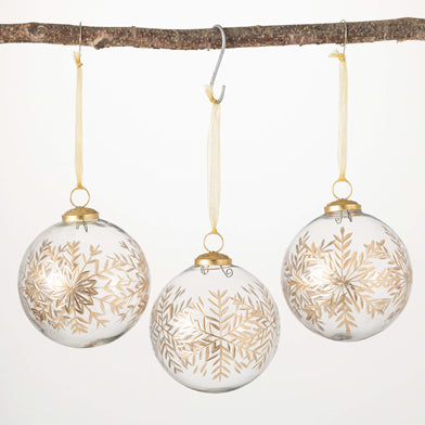 Snowflake Ornament, assorted