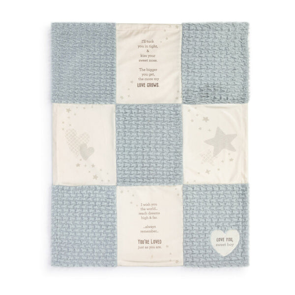 Tuck You In Wishes Blanket - Boy