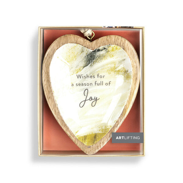 Artlifting Heart Ornament Joy Heart