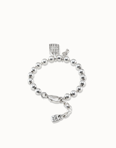 Uno de 50 Silver Key Bracelet