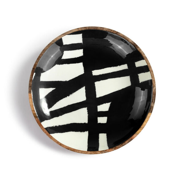 Artlifting Large Bowl Bold Black & White