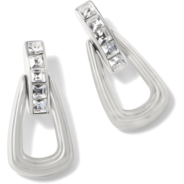Spectrum Loop Post Drop Earrings