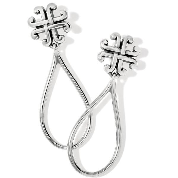 Taos Cross Post Drop Earrings