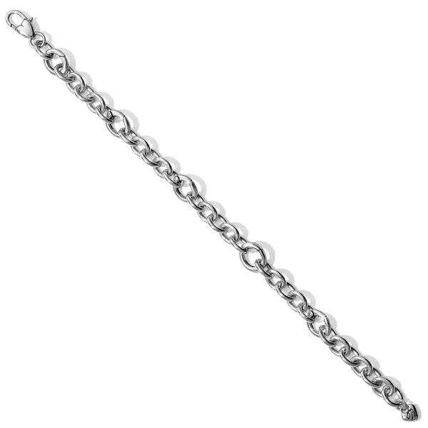 Luxe Link Charm Bracelet - Silver