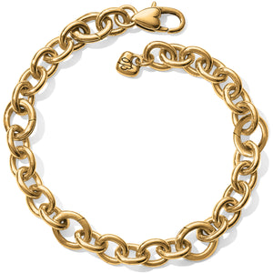 Luxe Link Charm Bracelet - Gold