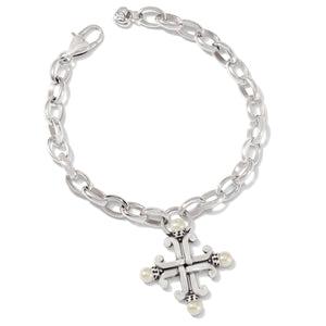 Taos Pearl Cross Bracelet