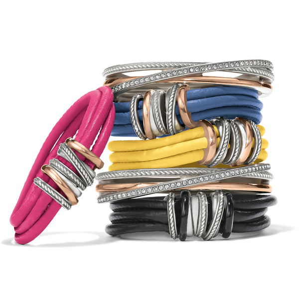 Neptune's Rings Two Tone Bracelet