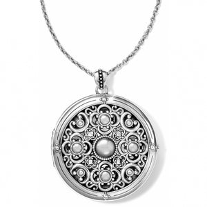 Vita Long Locket Necklace