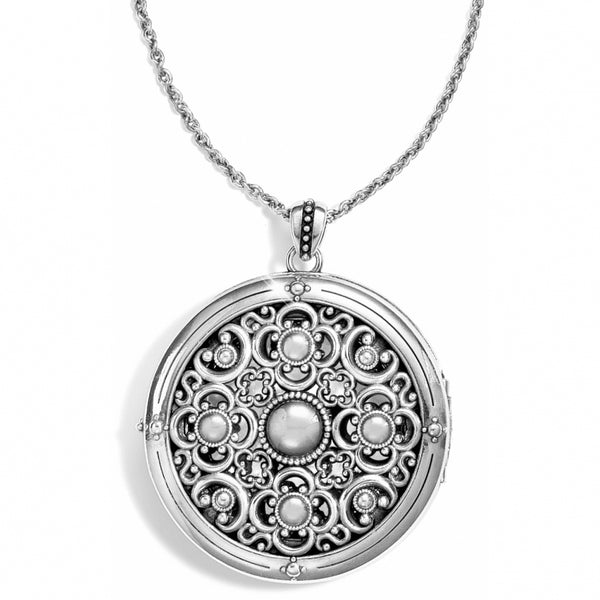 Vita Long Locket Necklace