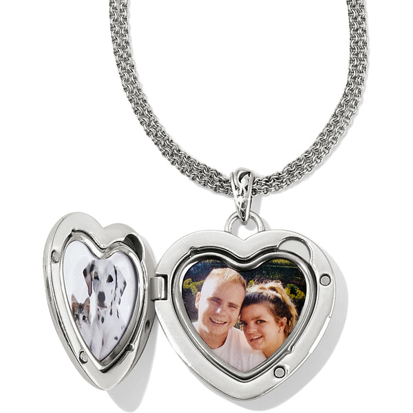 Timeless Heart Convertible Locket Necklace