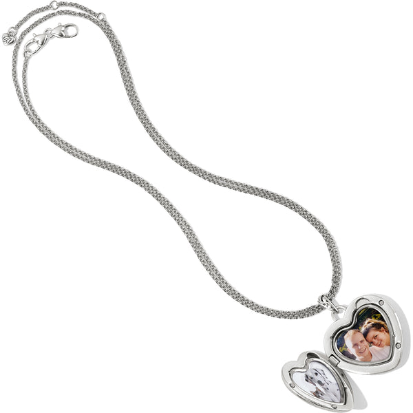 Timeless Heart Convertible Locket Necklace