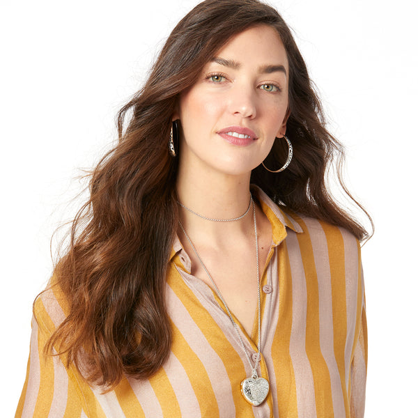 Timeless Heart Convertible Locket Necklace