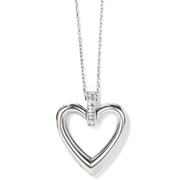 Spectrum Open Heart Necklace