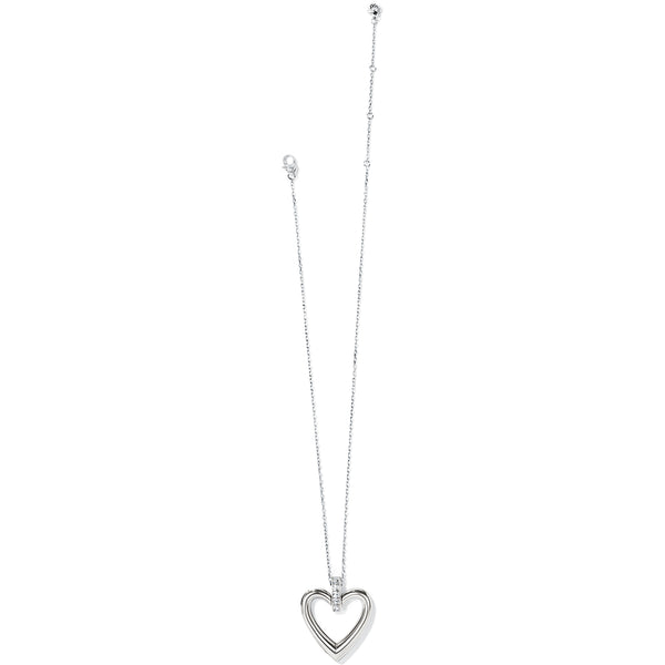 Spectrum Open Heart Necklace