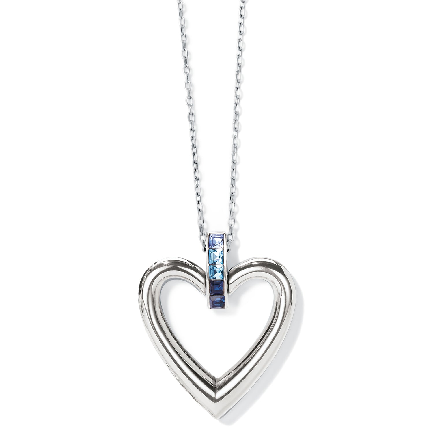 Spectrum Open Heart Necklace